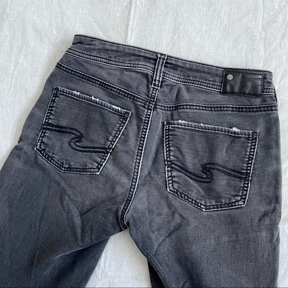 Silver Jeans Aiko High Rise Skinny Stretch - 28 - Picture 4 of 12